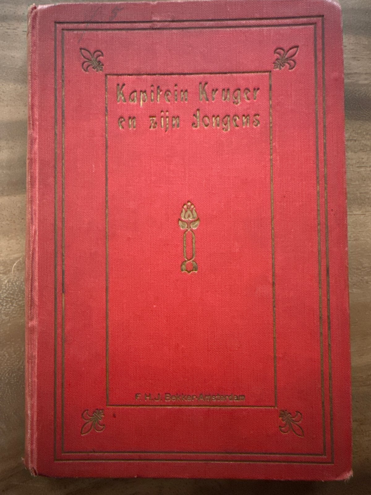 Kapitein Kruger en zijn Jongens - C. van Schagen (oud boek), Ophalen of Verzenden, Gelezen, Fictie algemeen