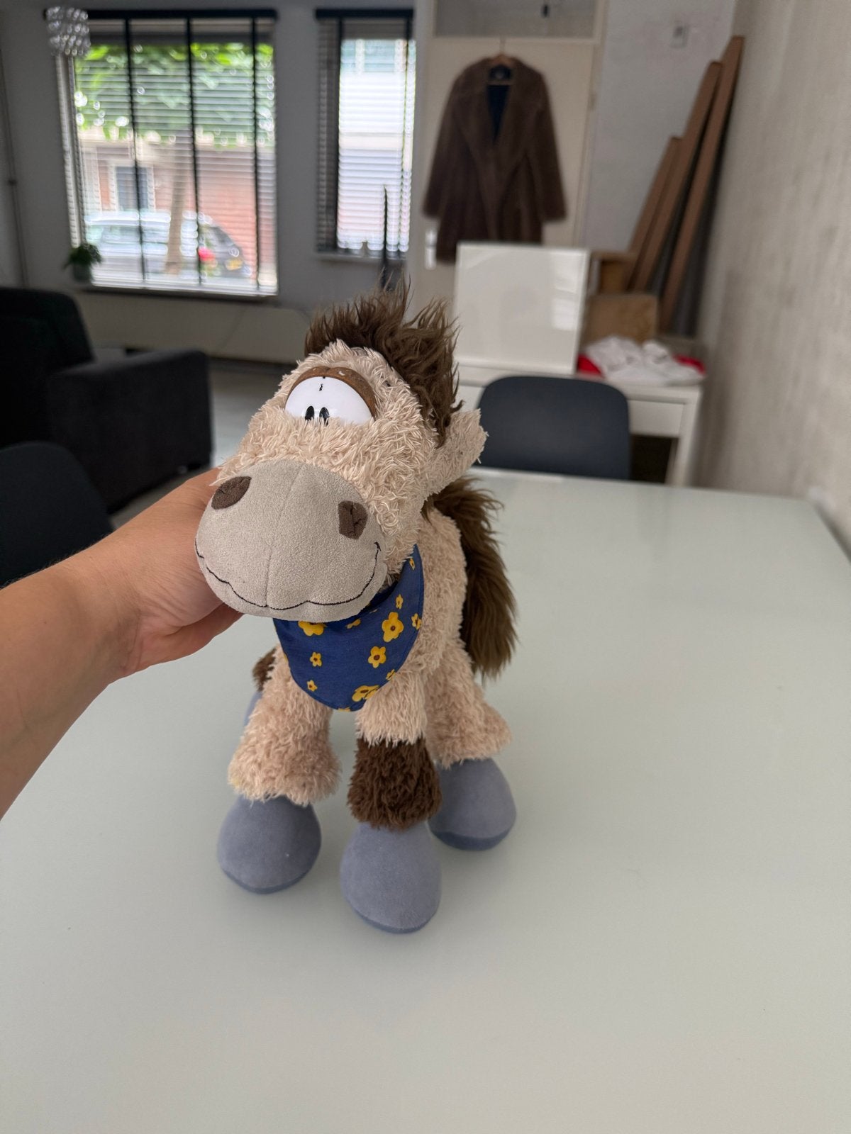 Schattig paard diddl galupy knuffel  - Zo goed als nieuw, Paard, Overige merken, Overige karakters, Ophalen of Verzenden