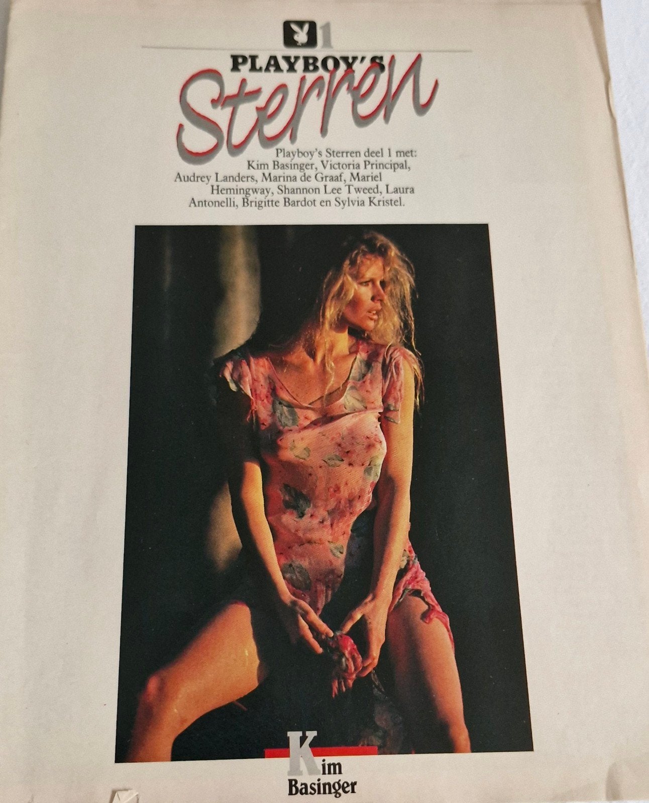 Playboy's Sterren deel 1 - Kim Basinger, Sylvia Kristel, Boeken, Ophalen of Verzenden, Gelezen, Overige typen