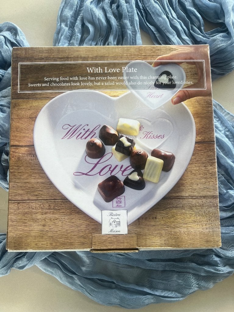 Rivièra Maison with love Plate, Huis en Inrichting, Keuken | Servies, Ophalen, Nieuw, Schaal of Schalen, Overige stijlen