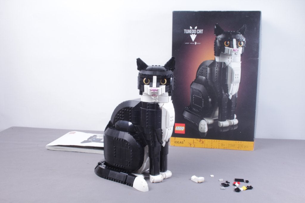 G07 LEGO 21345 Tuxedo Cat, Gebruikt, Lego, Compleet, Ophalen of Verzenden
