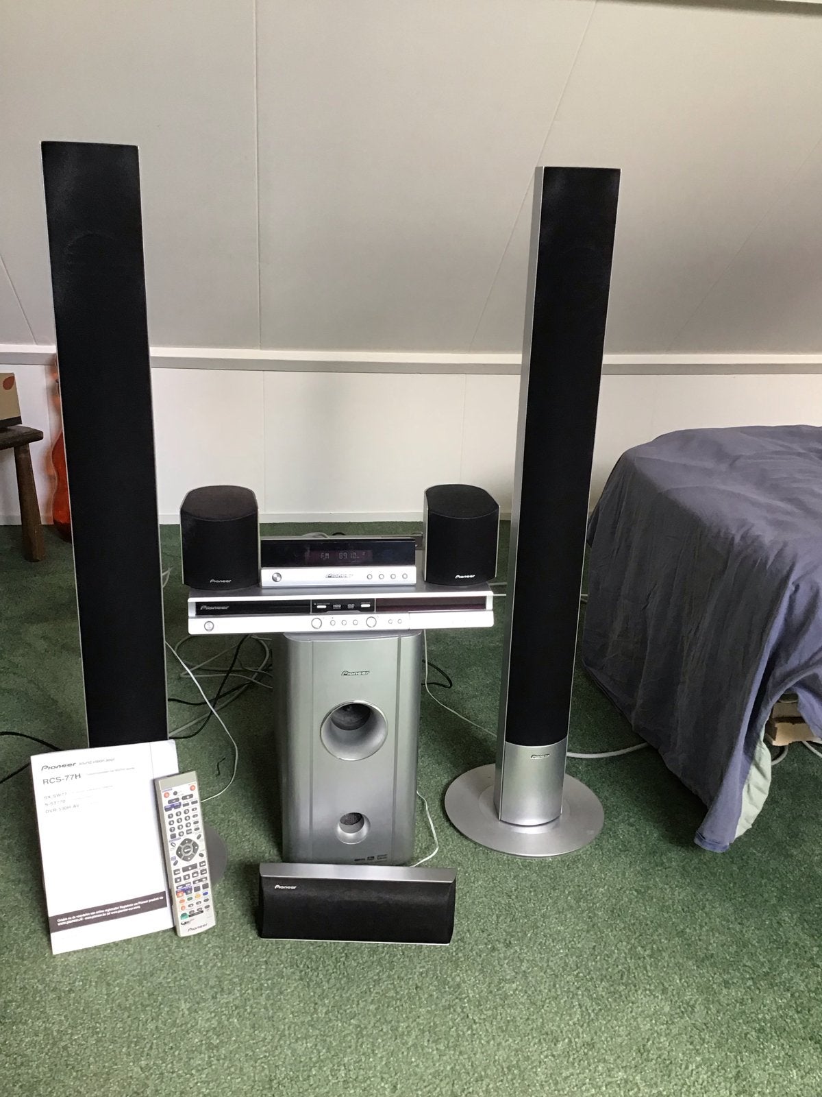Pioneer Home Cinema Set met DVD-speler en 5.1-systeem, Ophalen, Gebruikt, 70 watt of meer, Pioneer