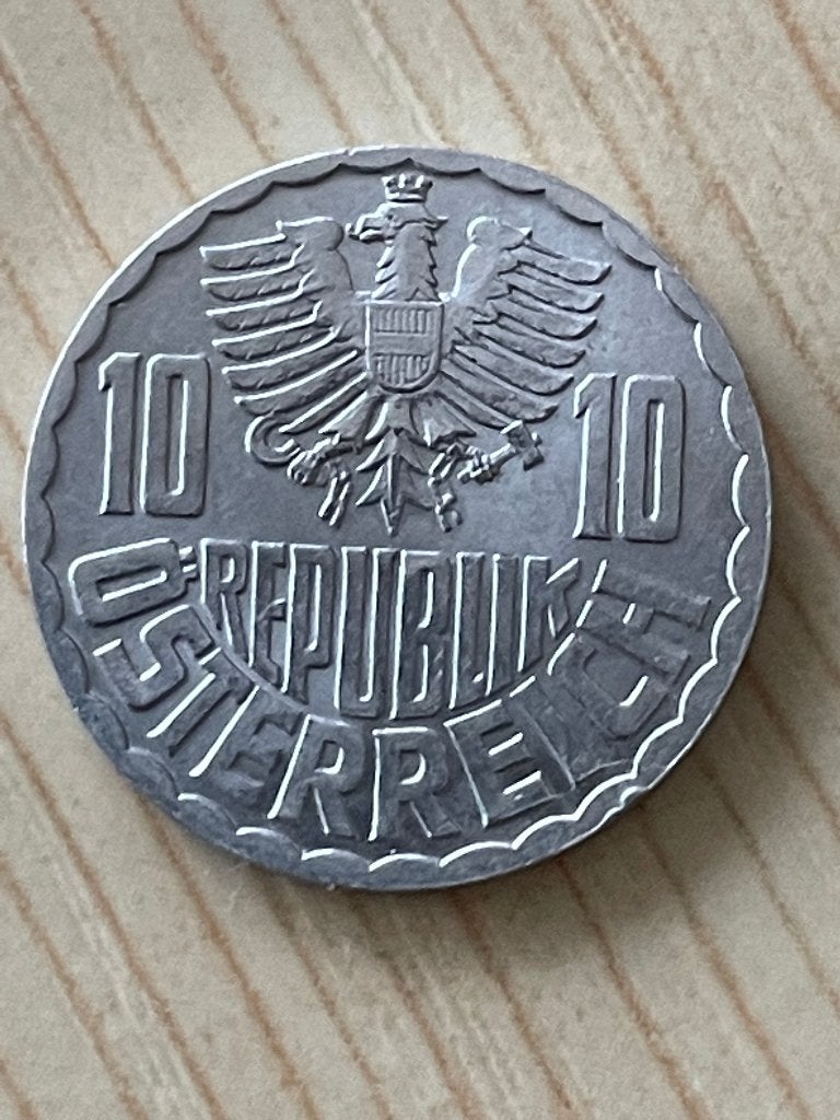 Oostenrijkse munt 1 van 10 Groschen 1953, Ophalen of Verzenden, Oostenrijk, Losse munt