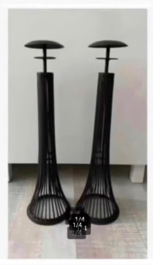 Moderne metalen hoedenstandaard 54 cm, Antiek en Kunst, Ophalen of Verzenden