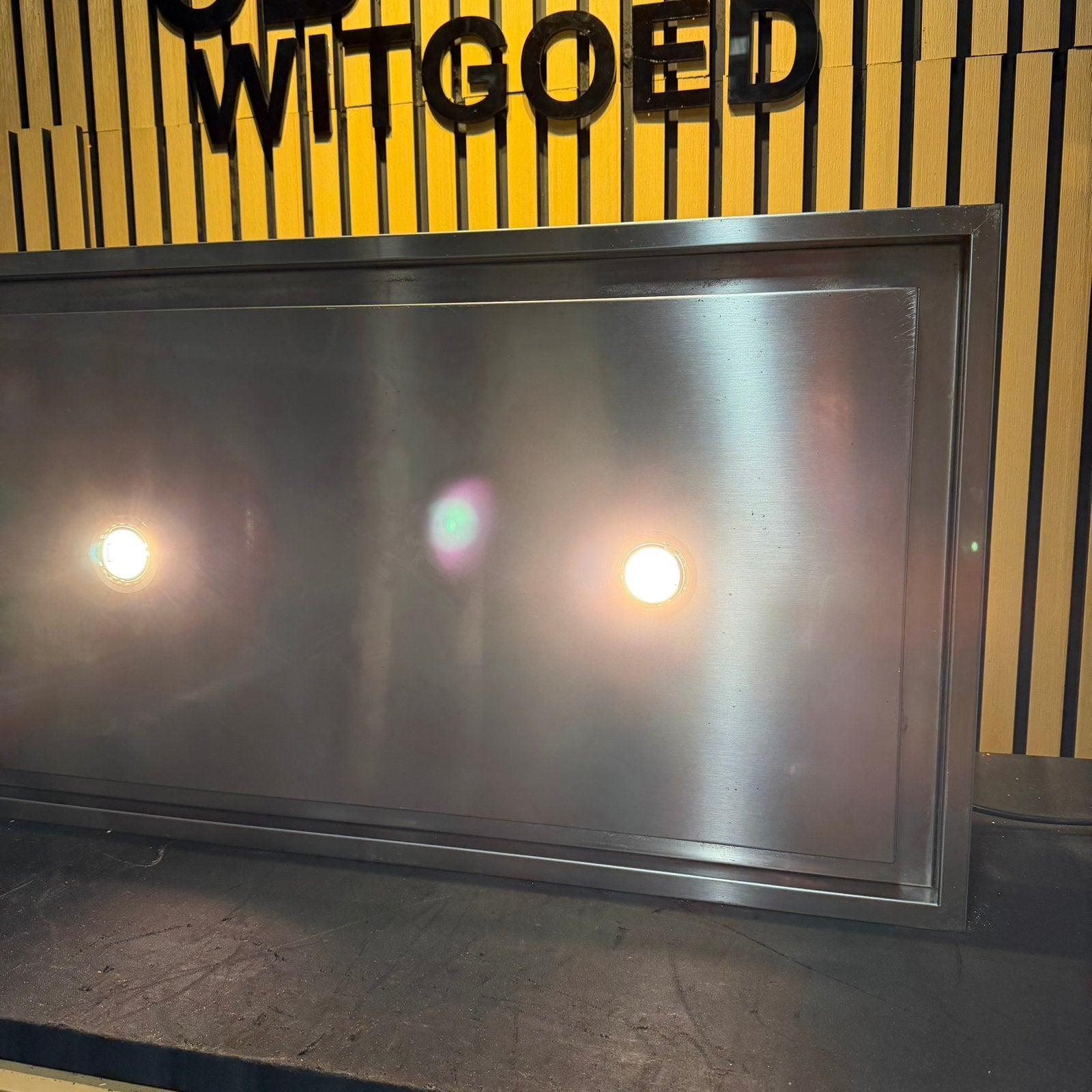 Luxe WAVE inbouw afzuigkap RVS met afstandsbediening, Witgoed en Apparatuur, Afzuigkappen, Ophalen, Gebruikt, 800 m³ per uur of meer