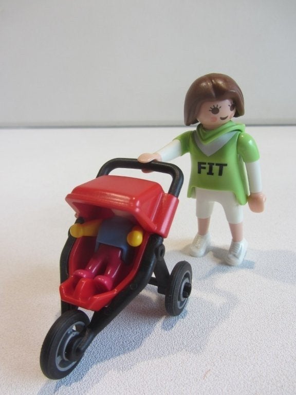 Playmobil Moeder Met Buggy  kinderwagen met kindje, Kinderen en Baby's, Speelgoed | Playmobil, Ophalen of Verzenden, Gebruikt