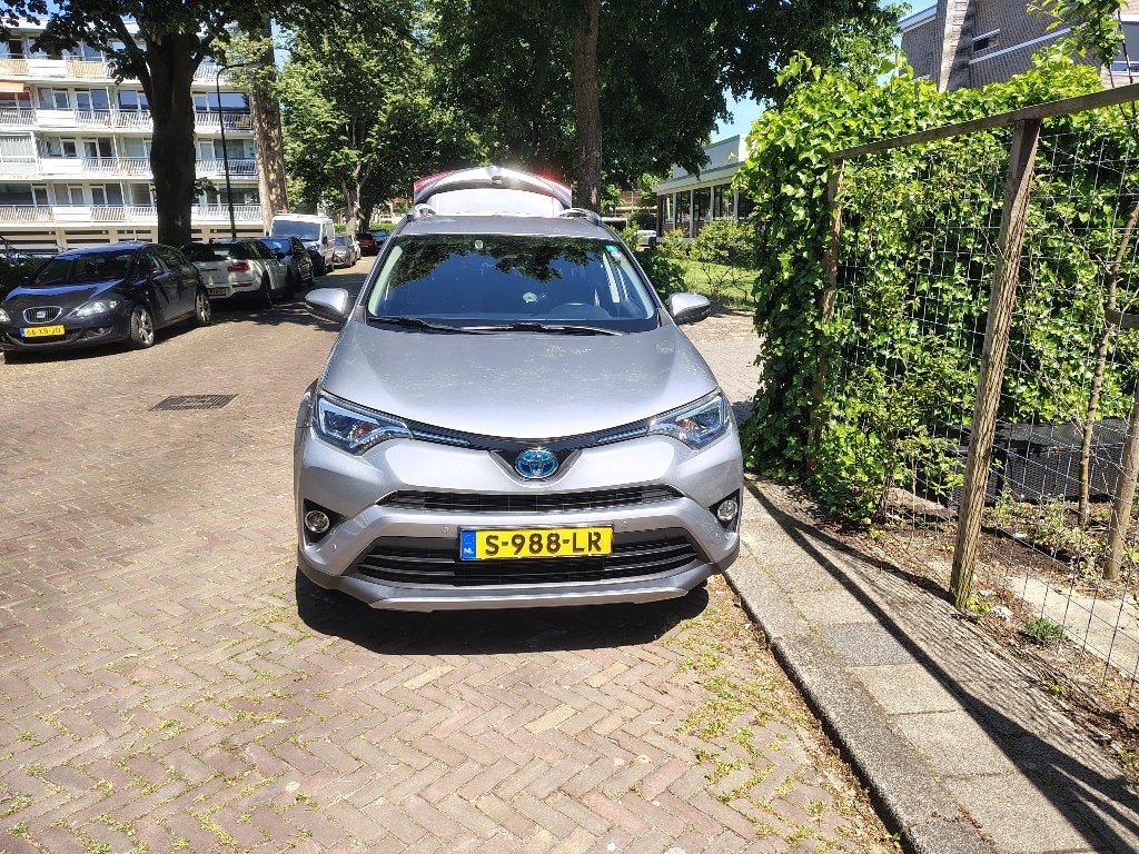 Toyota Rav4 2017 Grijs, Auto's, Voorwielaandrijving, Dealer onderhouden, 2494 cc, Verwarmde buitenspiegels