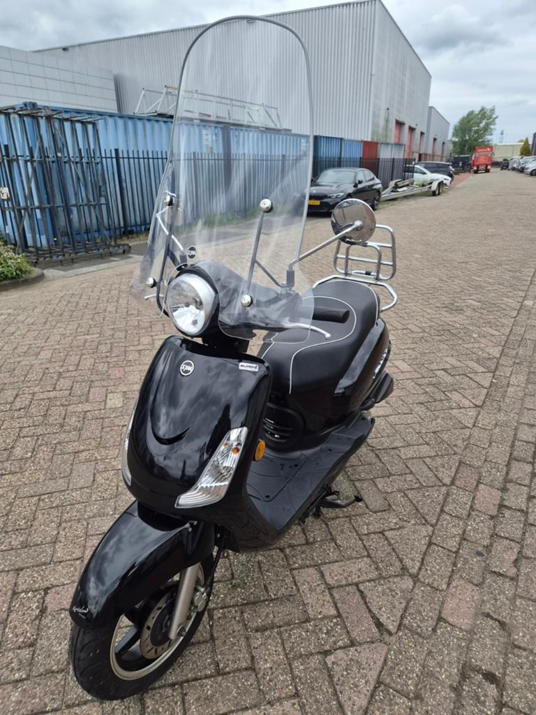 Sym fiddle 2018 weinig kilometers, Ophalen, Zo goed als nieuw, Benzine