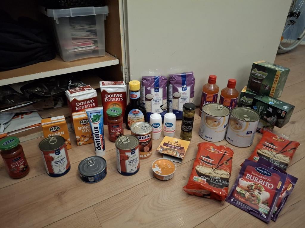 Boodtschappen div, Diversen, Levensmiddelen, Ophalen of Verzenden