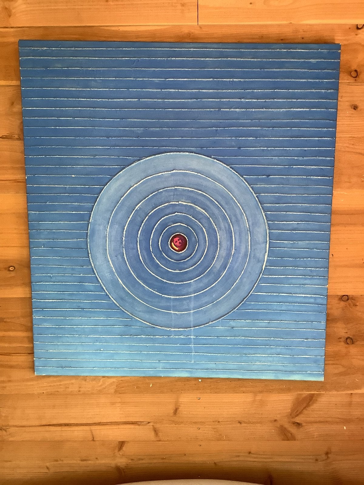 Schilderij op doek, Ophalen