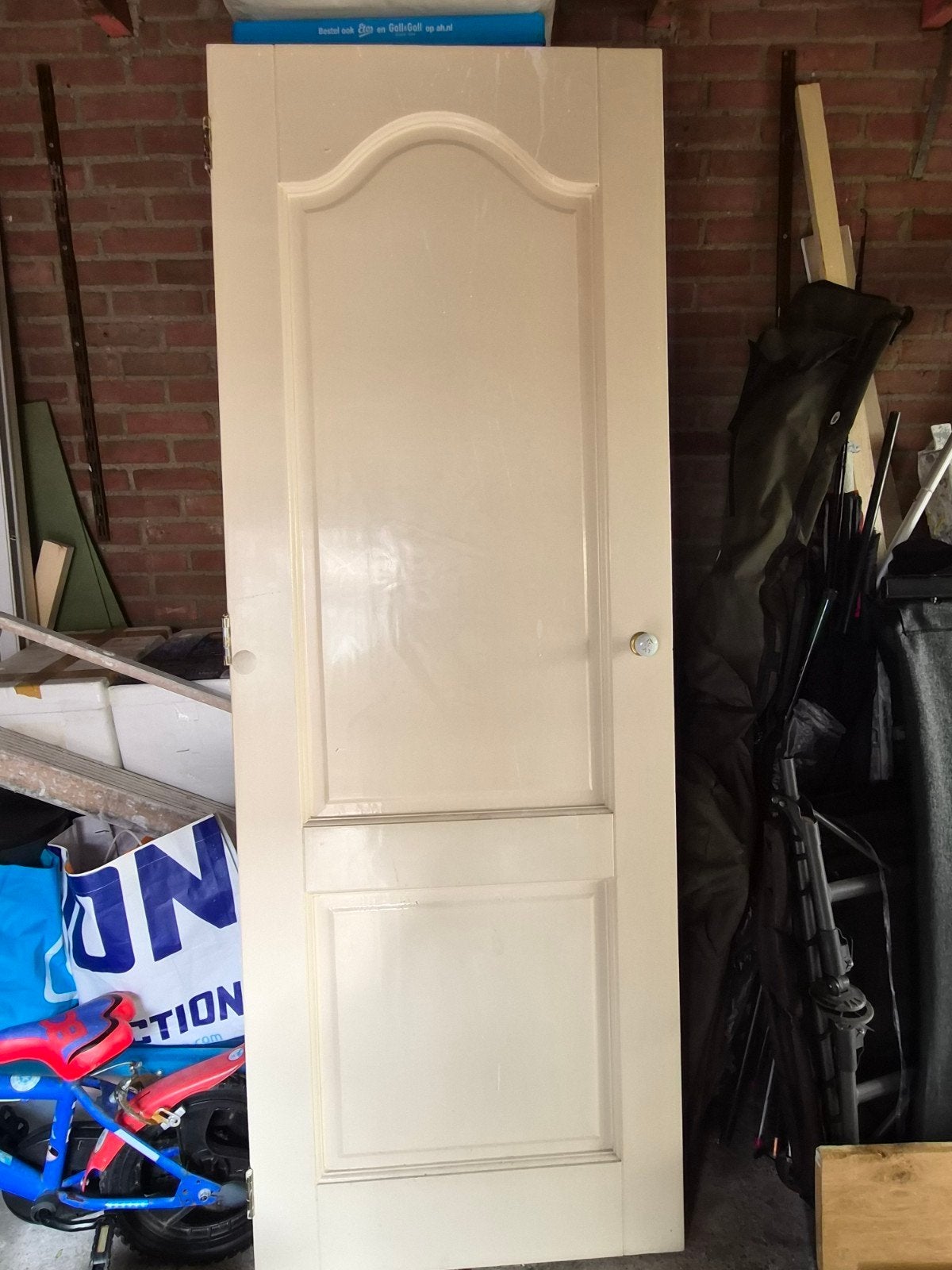 Binnendeur, Ophalen, Gebruikt, Minder dan 80 cm, Binnendeur