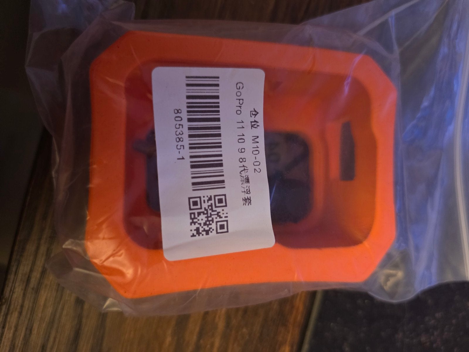 GoPro 11 10 9 8 Drijvende Beschermhoes Oranje
