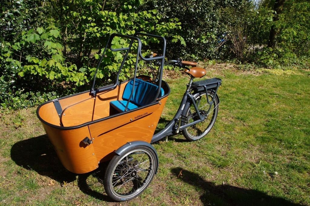 Babboe Flow elektrische bakfiets, Ophalen, Zo goed als nieuw, Babboe