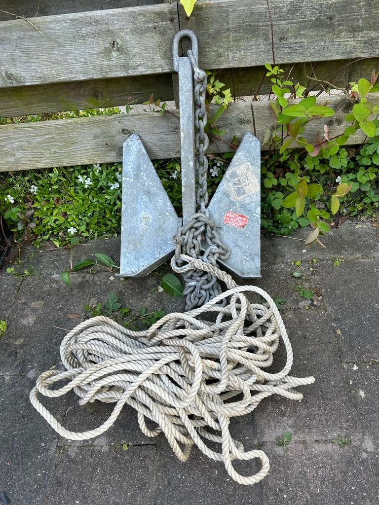 Anker met ketting en lijn, Ophalen, Gebruikt, Overige typen