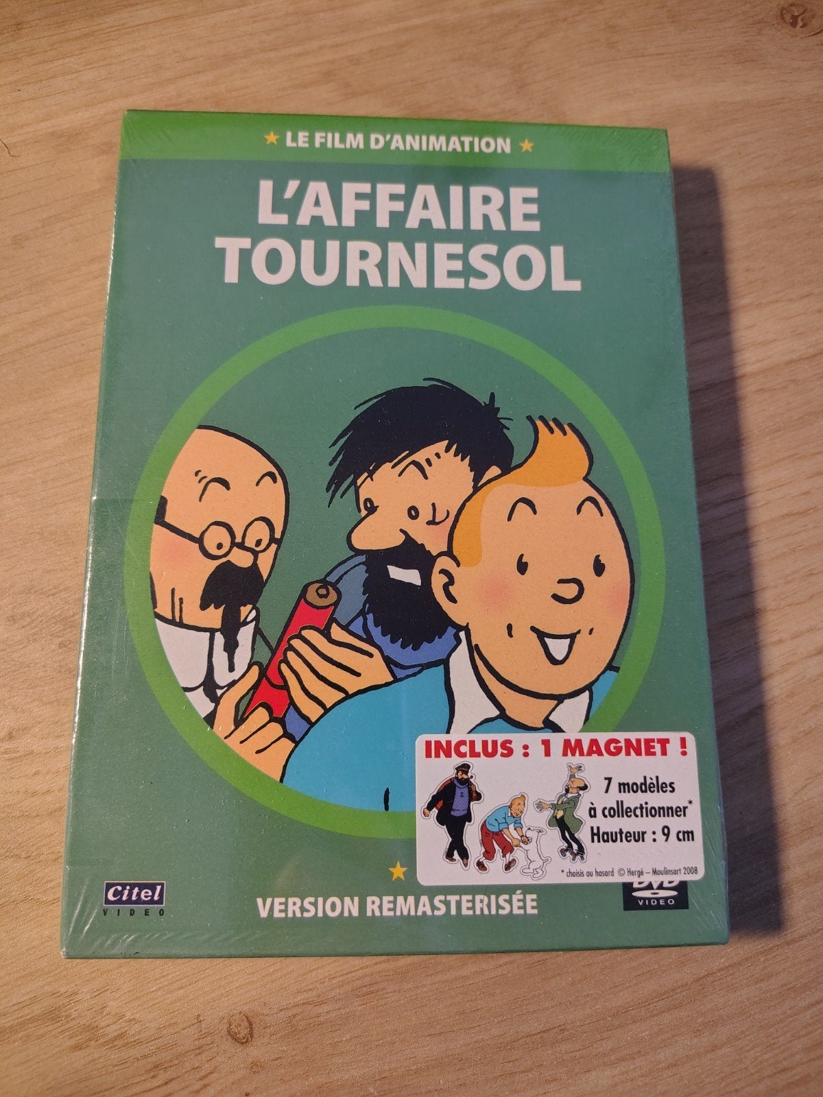 Kuifje L'affaire Tournesol DVD met magneet NIEUW, Verzamelen, Stripfiguren, Ophalen of Verzenden, Kuifje, Nieuw
