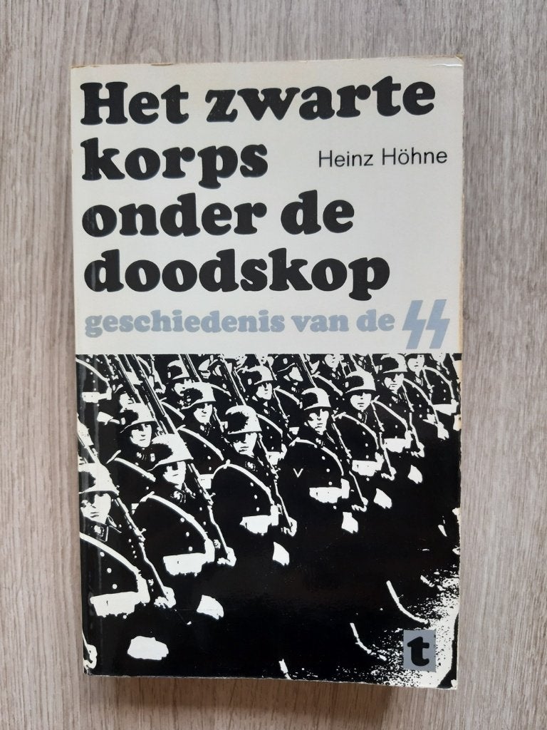 Boek getiteld: "Het zwarte korps onder de doodskop", Verzenden, Heinz Höhne, Overige onderwerpen, Tweede Wereldoorlog