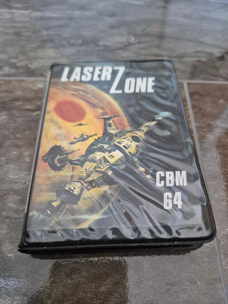 Commodore 64 C64 Kassette Game Laser Zone, Gebruikt, Shooter, 1 speler, Ophalen of Verzenden