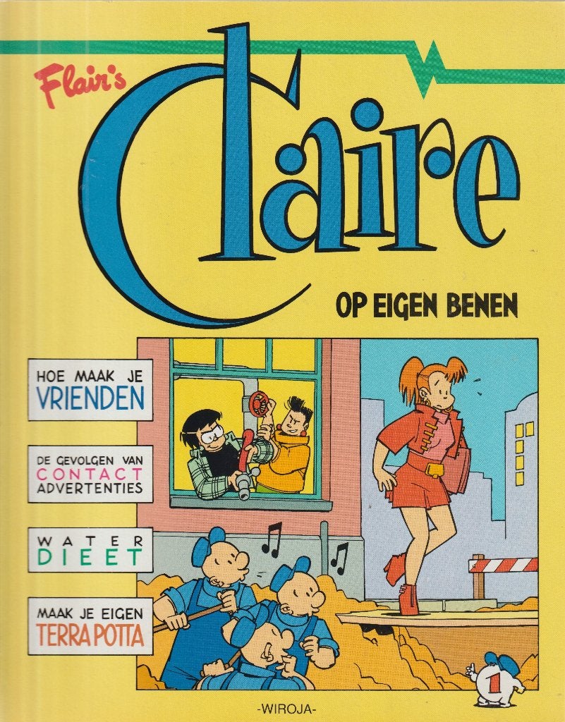 Claire 1 t/m 10, Meerdere stripboeken, Ophalen of Verzenden, Zo goed als nieuw