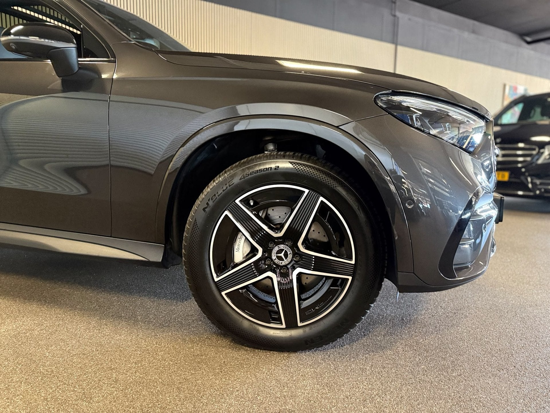 Mercedes-Benz GLC 300e 4 Matic AMG STYLING-PANORAMA-TREKHAAK, Auto's, Automaat, Gebruikt, Zwart, Overige brandstoffen