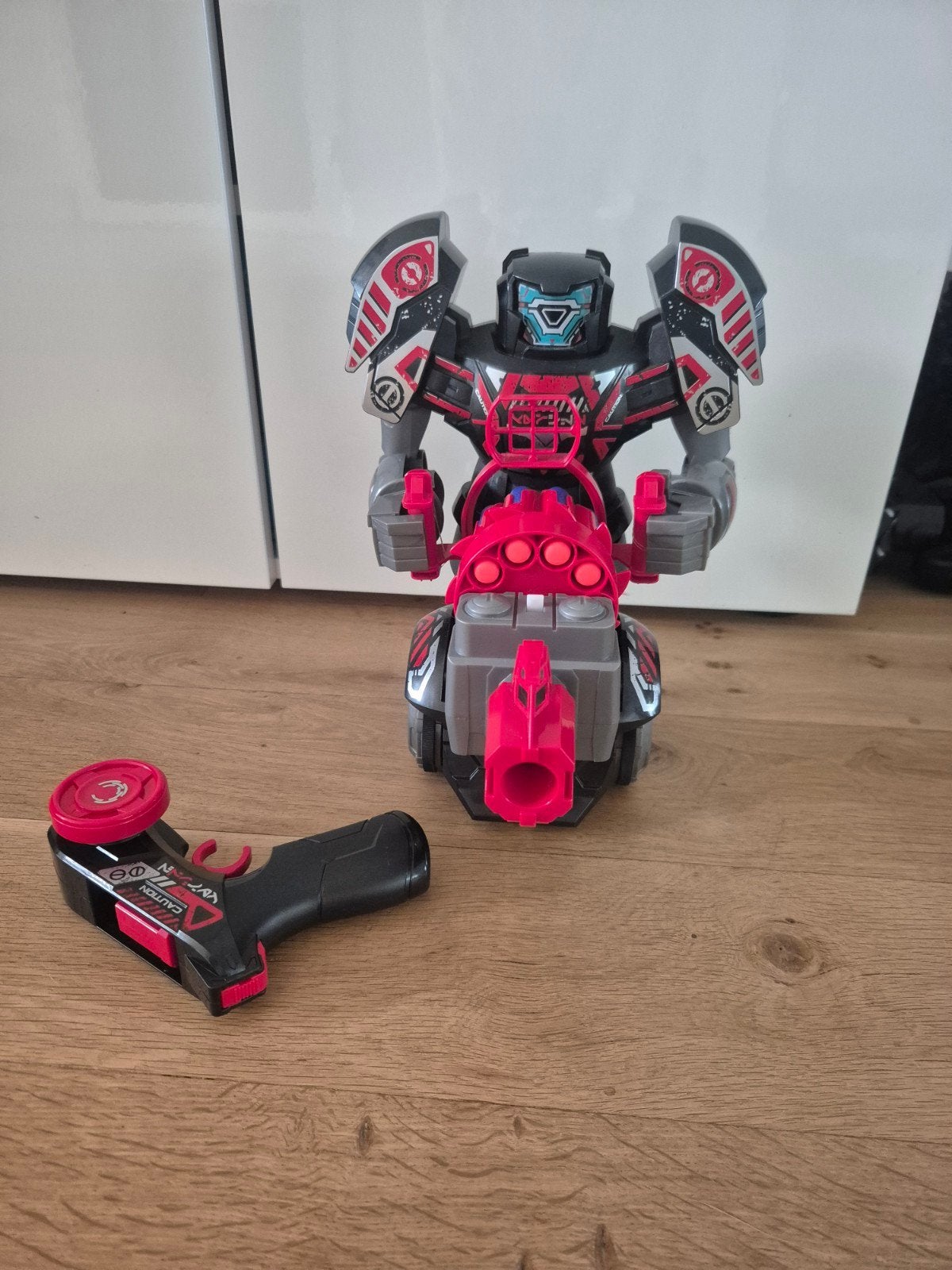 silverlit robo rapid nerf schieten robot, Zo goed als nieuw
