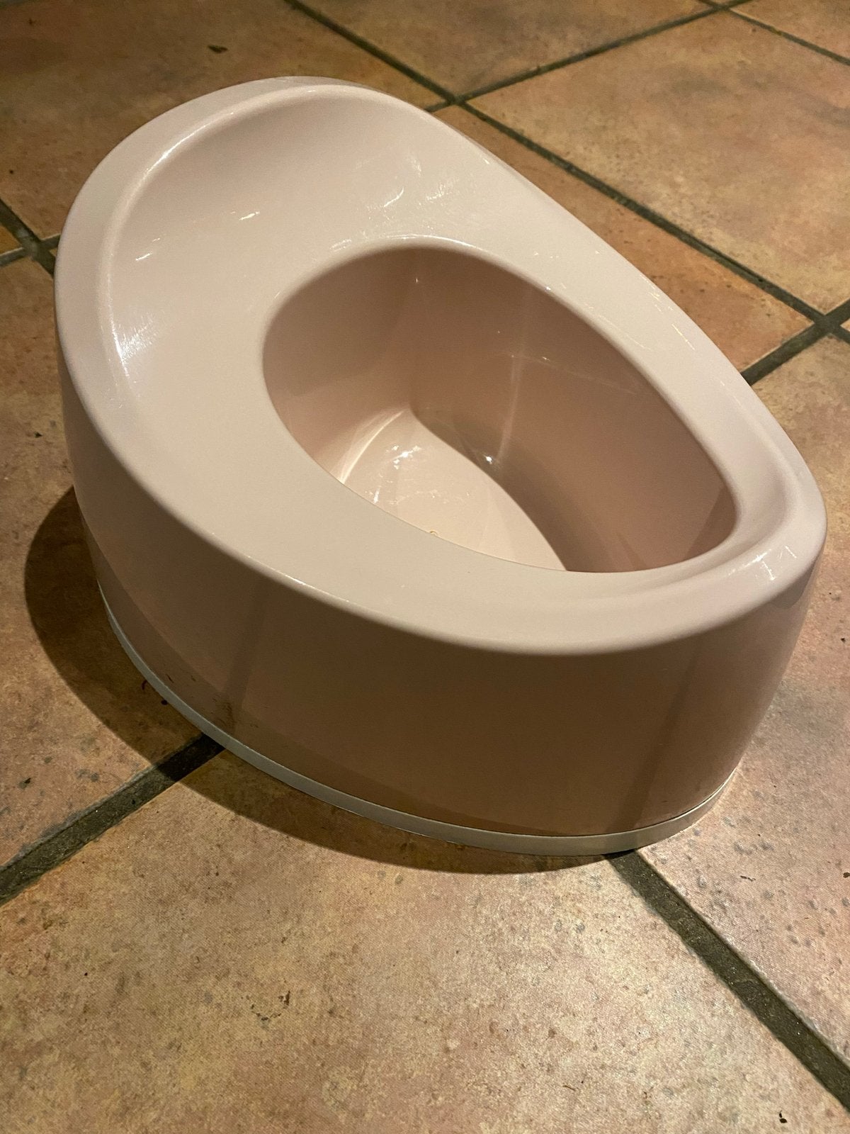 Roze oefenpotje voor zindelijkheidstraining, Ophalen of Verzenden, Gebruikt