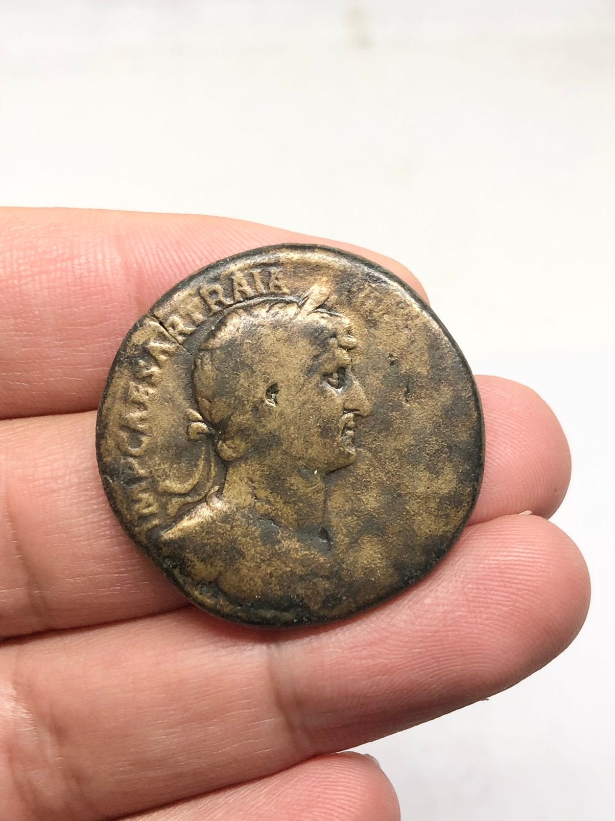 Romeinse munt, Hadrian (AD 117-138), Sestertius, Ophalen of Verzenden, Italië, Losse munt