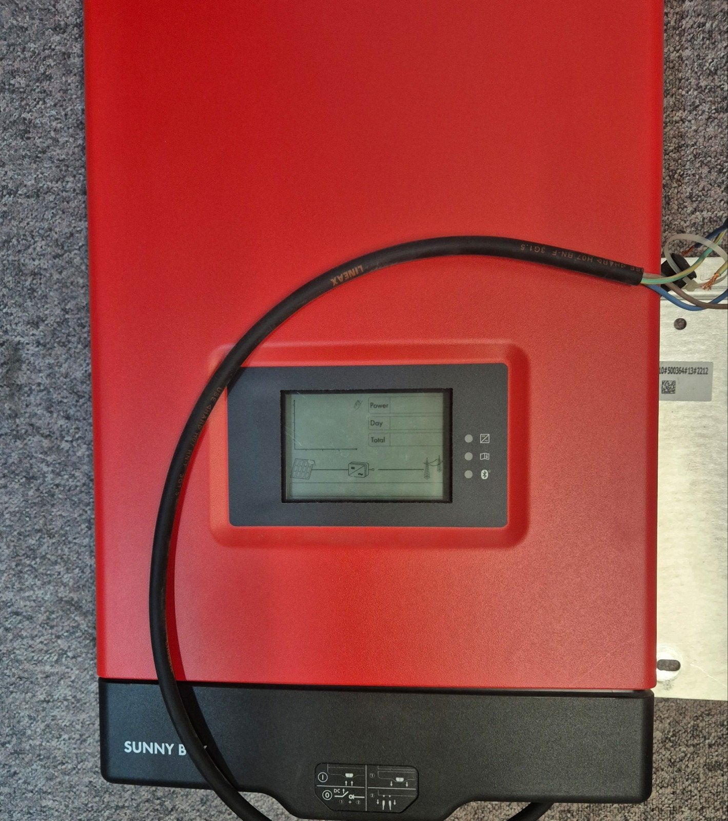 SMA omvormer met beugel 2000wp, Verzenden