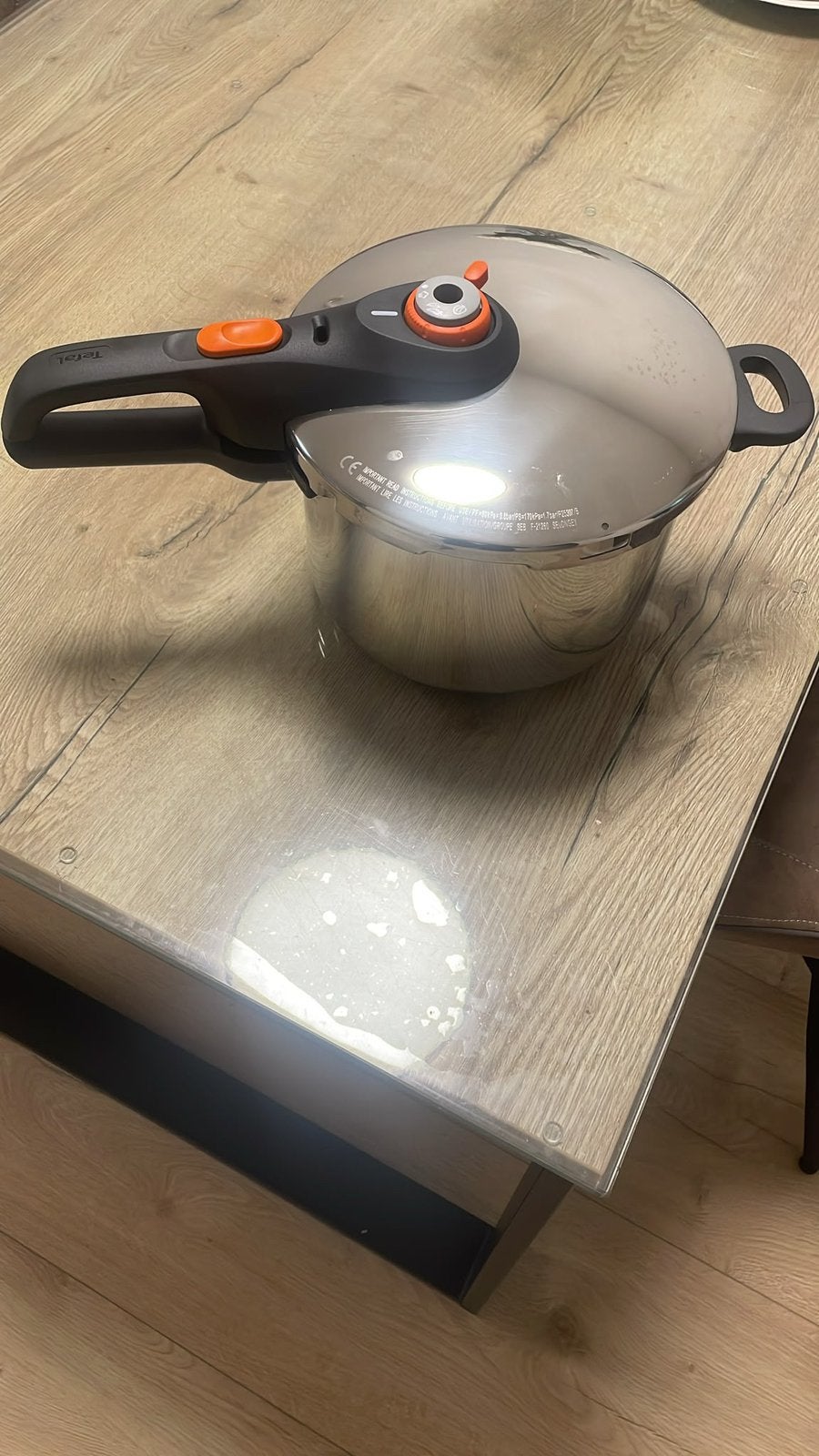 Snelkookpan  6 liter, Ophalen, Zo goed als nieuw, Glas, Pot, Bus of Blik