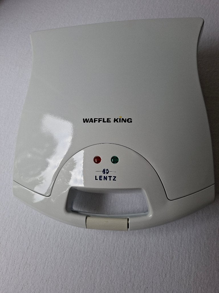 Lentz Wafelijzer - Waffle King - Hartjeswafels, Ophalen of Verzenden, Gebruikt
