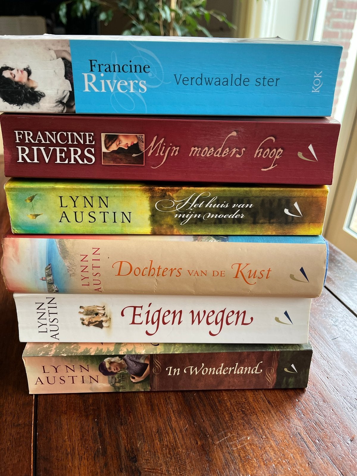 Boekenpakket Francine Rivers & Lynn Austin (6 boeken), Ophalen of Verzenden, Gelezen