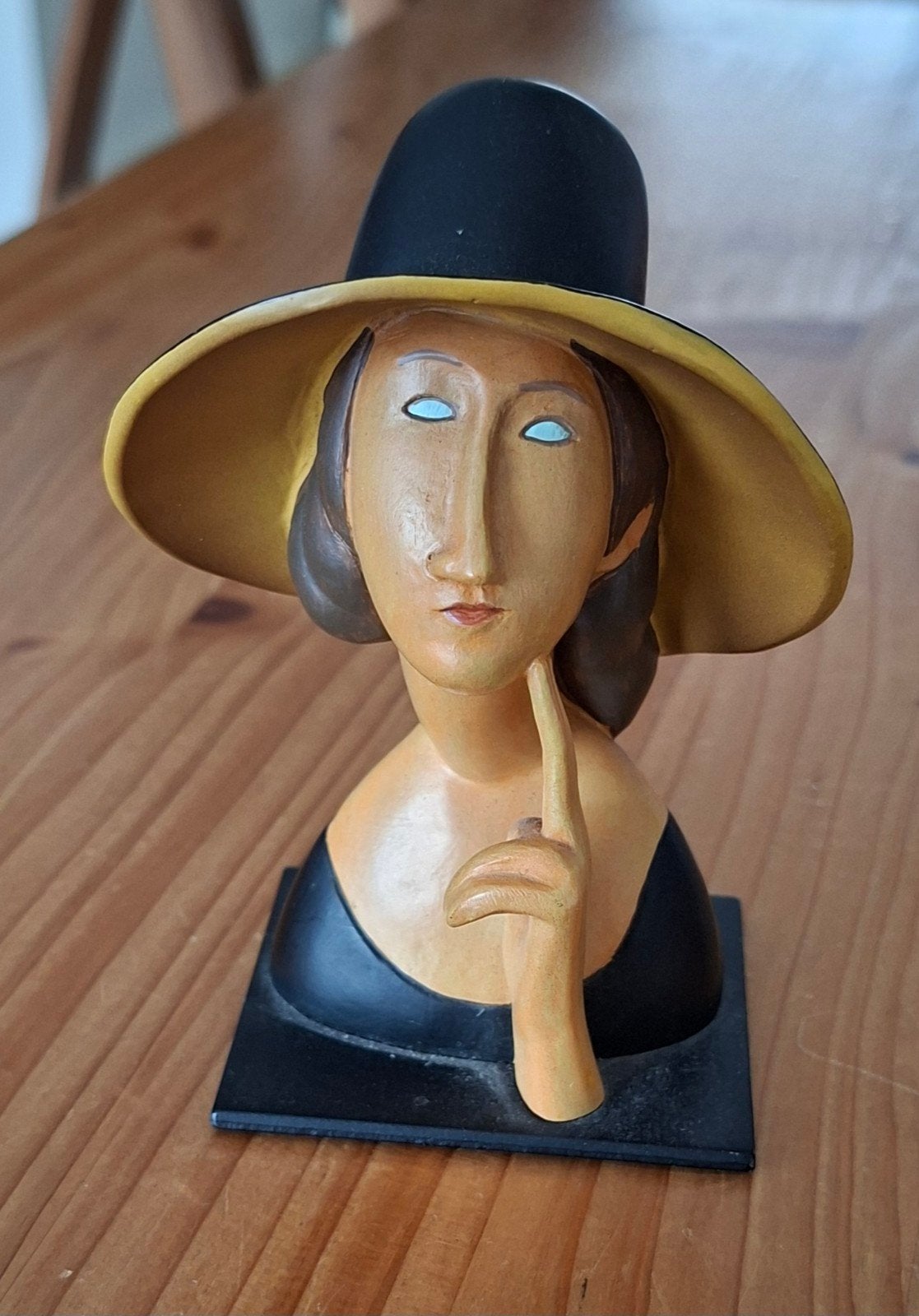 Modigliani Buste Vrouw met Hoed - Mouseion 3-D Parastone, Buste, Ophalen of Verzenden, Composieten, Modern