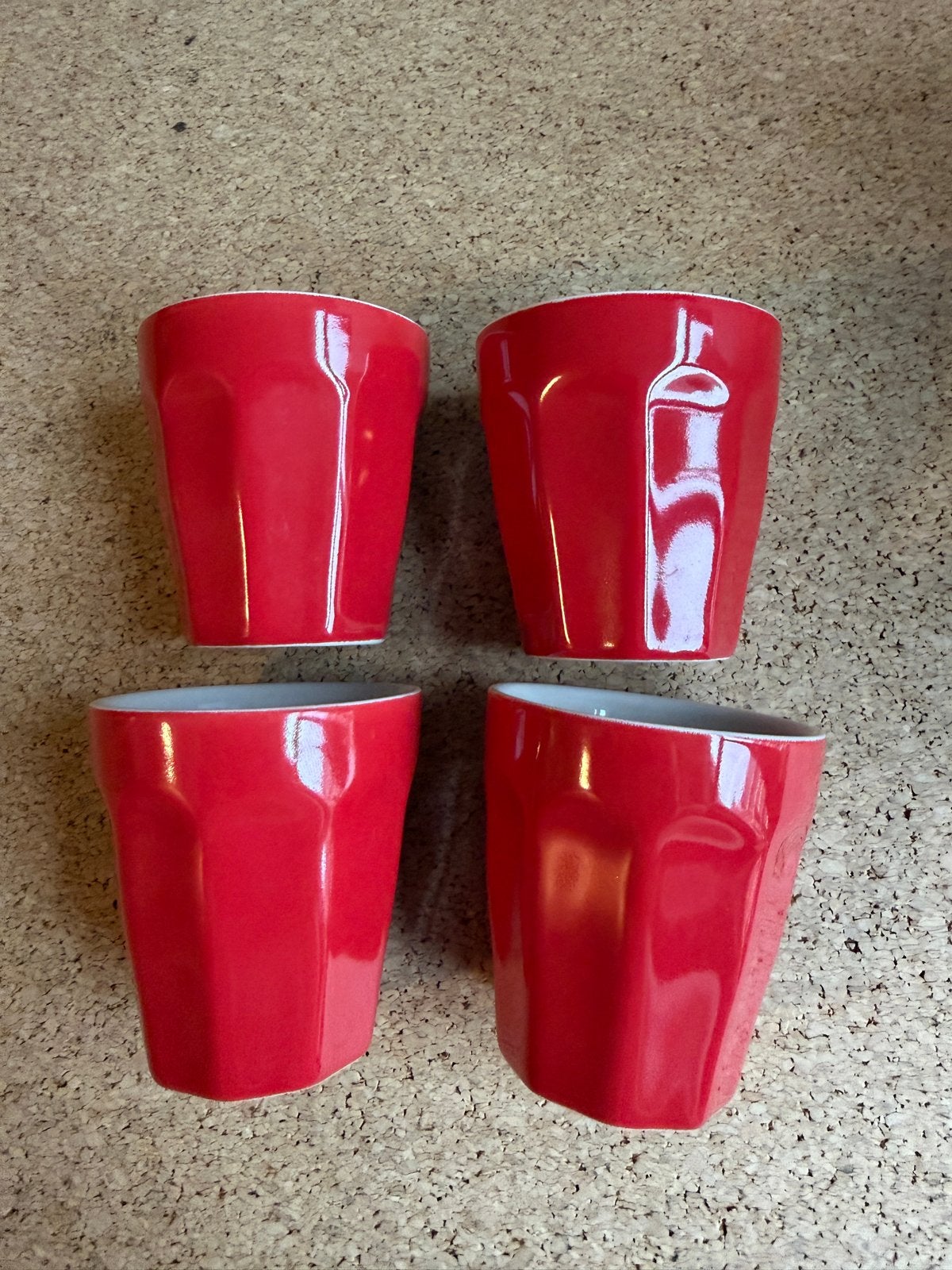 Hema espresso kopjes rood - Nieuw, Hema, Keramiek, Nieuw, Ophalen of Verzenden