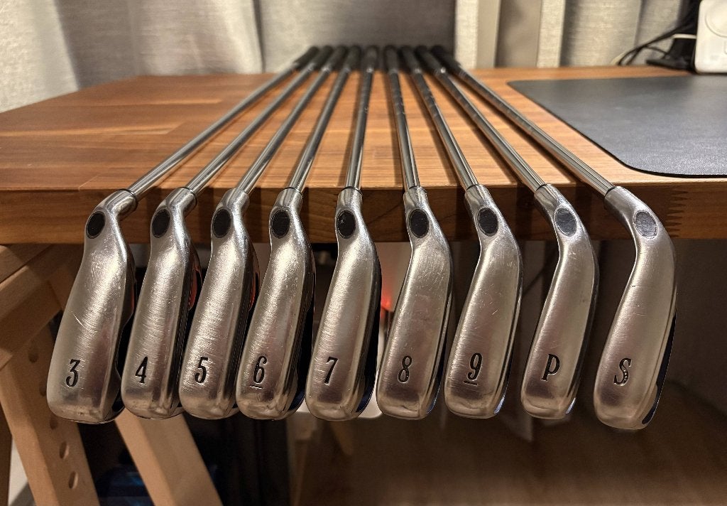 Callaway X-20 Iron set (4-9, PW, SW) + Big Bertha 3 Iron, Sport en Fitness, Ophalen, Gebruikt, Set, Callaway