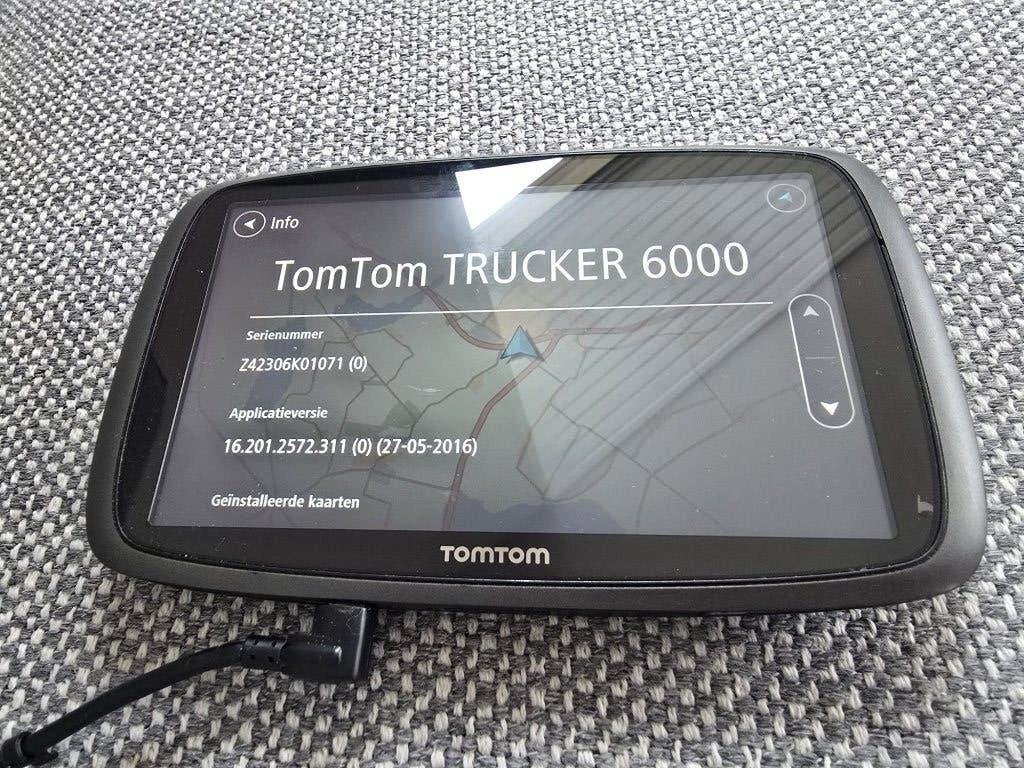 Tom Tom Trucker 6000, Ophalen, Gebruikt