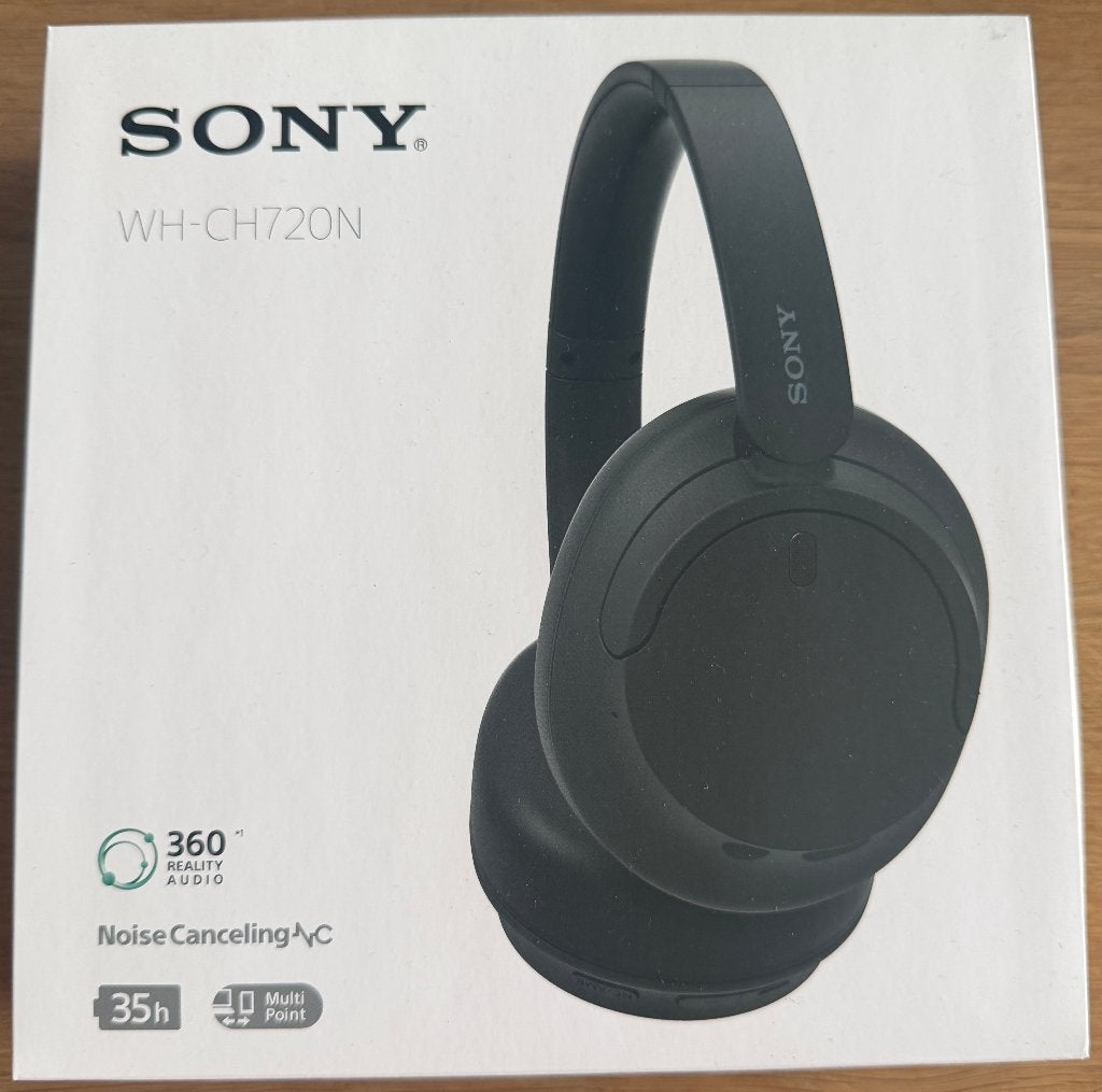 sony WH-CH720N noice cancelling koptelefoon (nieuw)