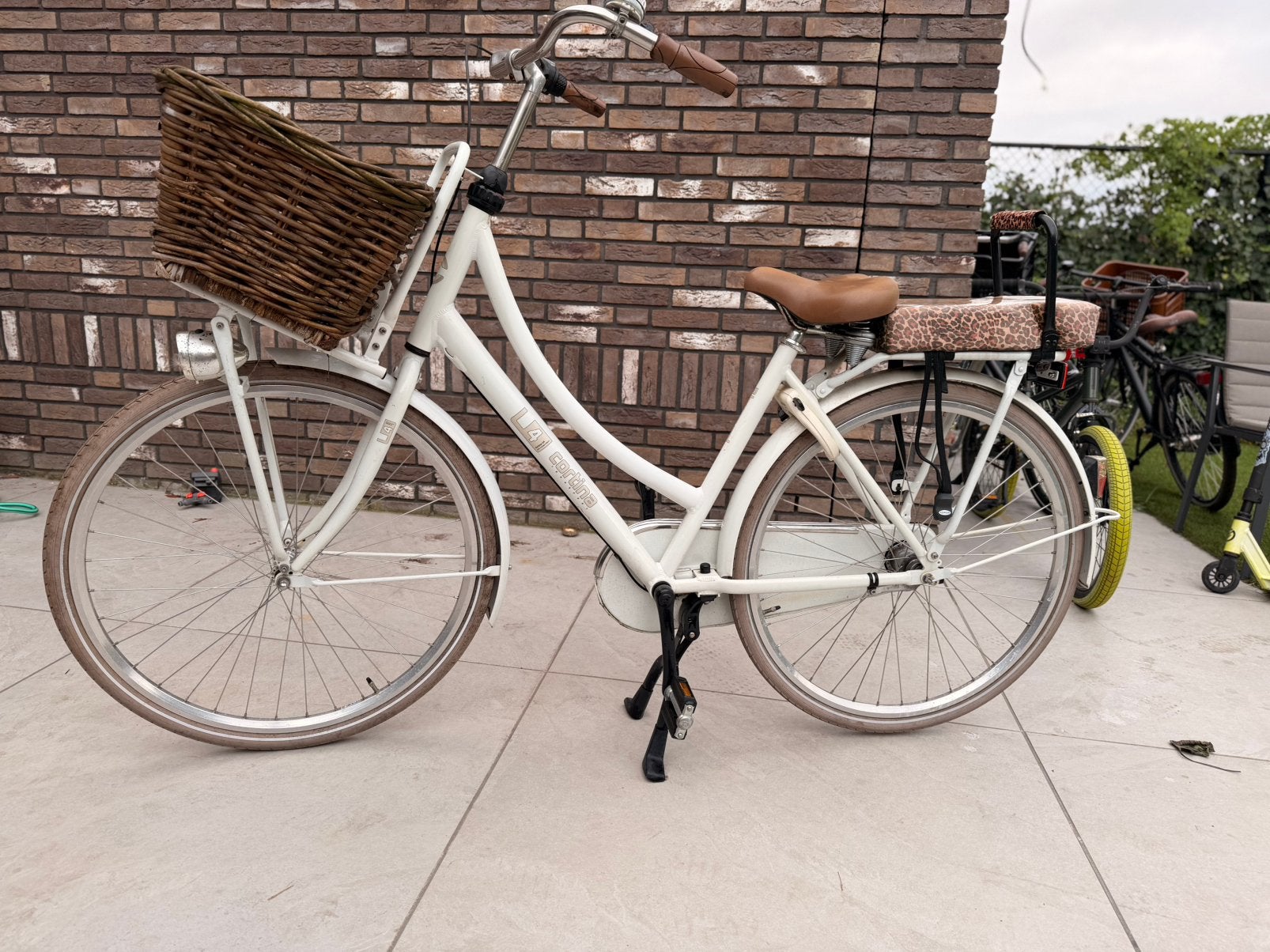 Fiets 26 inch met kinderzitje, Ophalen, Gebruikt