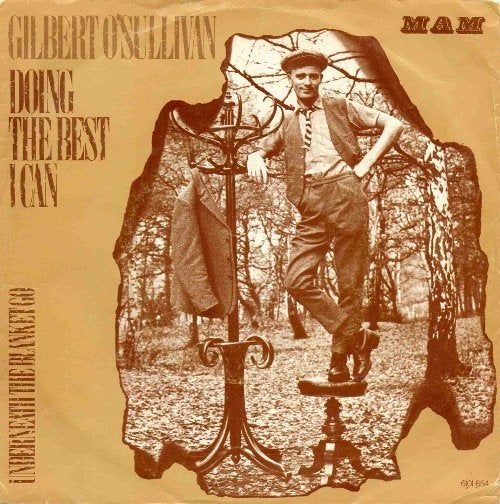 Gilbert O ' Sullivan - Doin' the Best I Can (Single), Gebruikt, 7 inch, Pop, Fotohoes