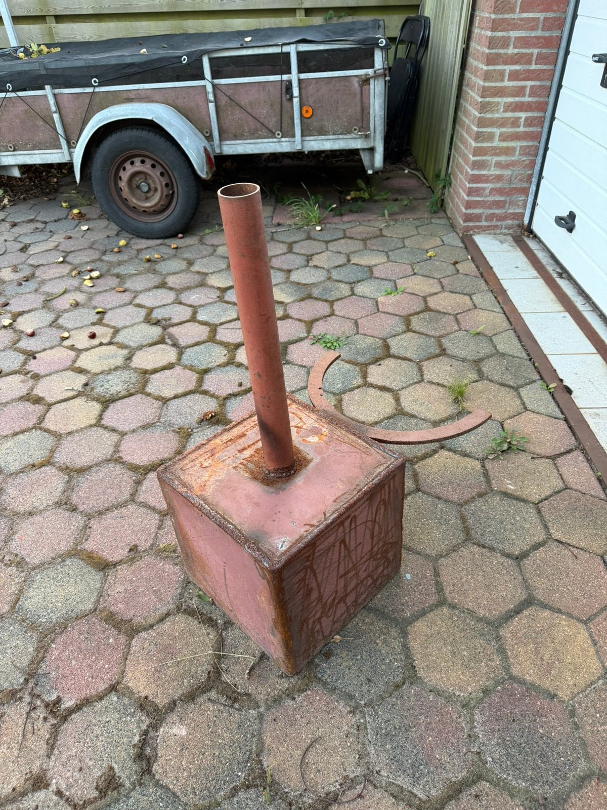 Carbid “bus”, Ophalen of Verzenden, Gebruikt
