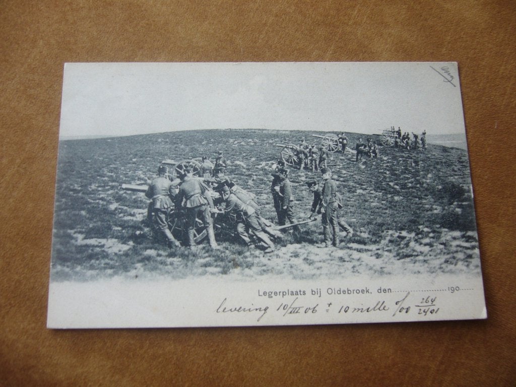 OLDEBROEK  =  LEGERPLAATS   BRIEFKAART, Ophalen of Verzenden, Voor 1920, Ongelopen, Gelderland