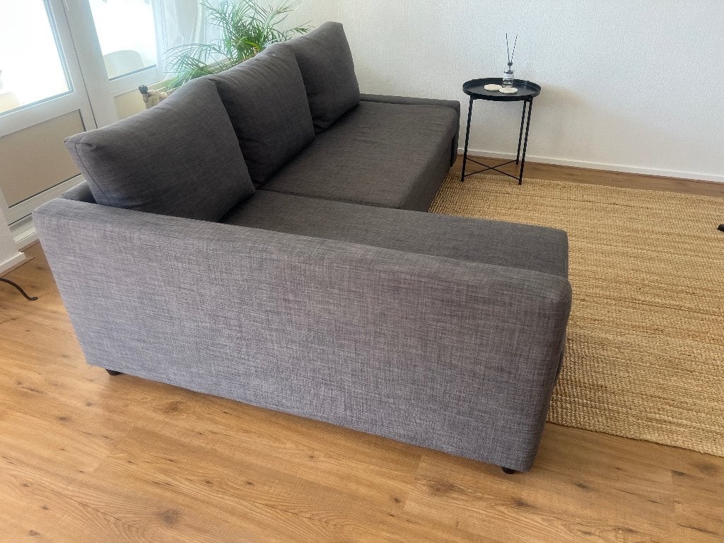 IKEA friheten slaapbank, Ophalen, Gebruikt, Minder dan 75 cm, Hoekbank