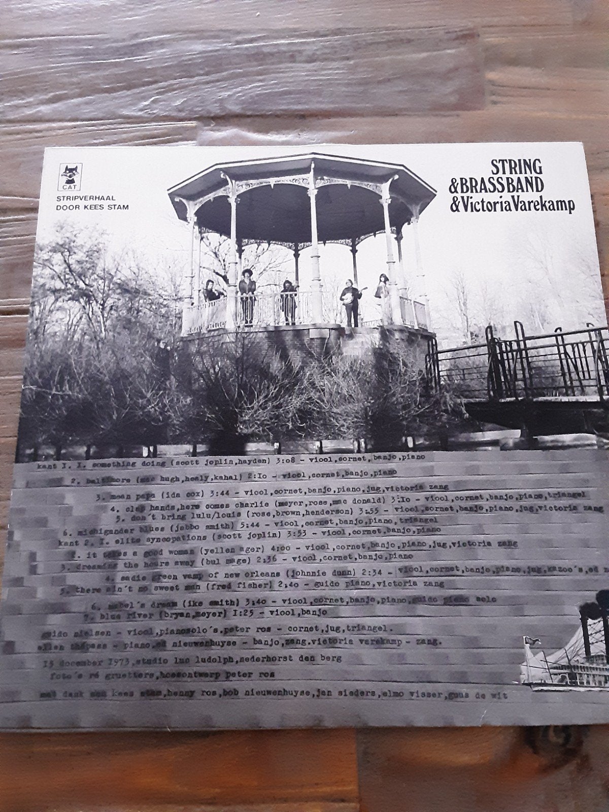 STRING & BRASSBAND & VICTOTIA VAREKAMP JAZZ LP., LP, Ophalen of Verzenden, Zo goed als nieuw, 12 inch