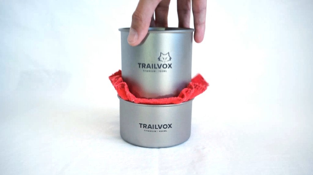 Ultralight Titanium Camping Brander | Bikepacking | Trailvox, Ophalen, Nieuw