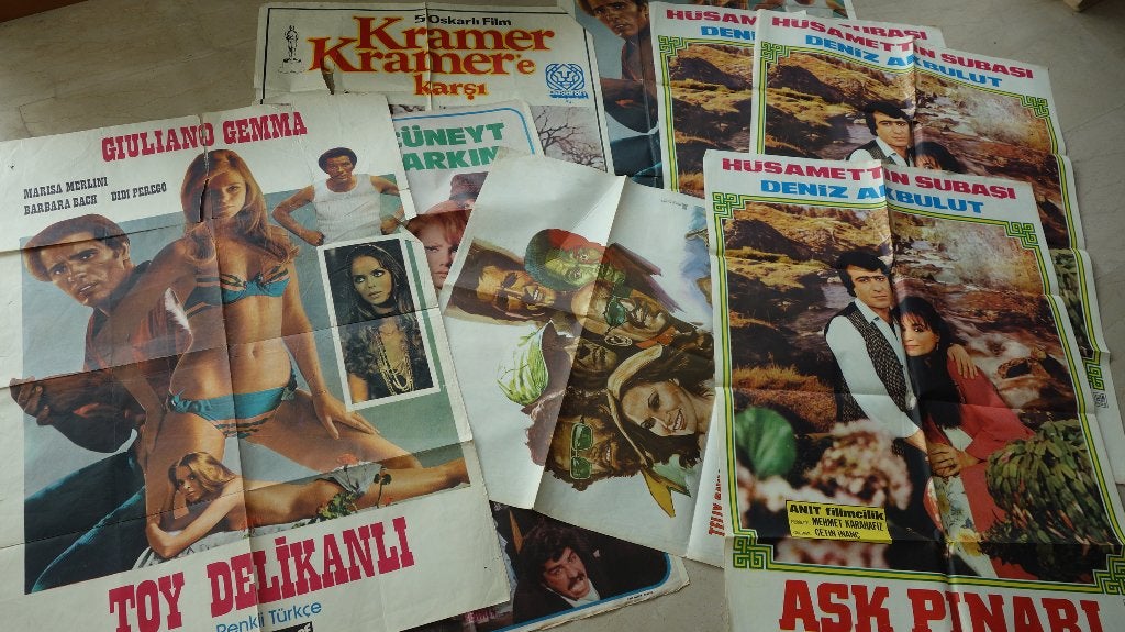 Turkse filmposters, Deurposter of groter, Ophalen of Verzenden, Film en Tv, Rechthoekig Staand