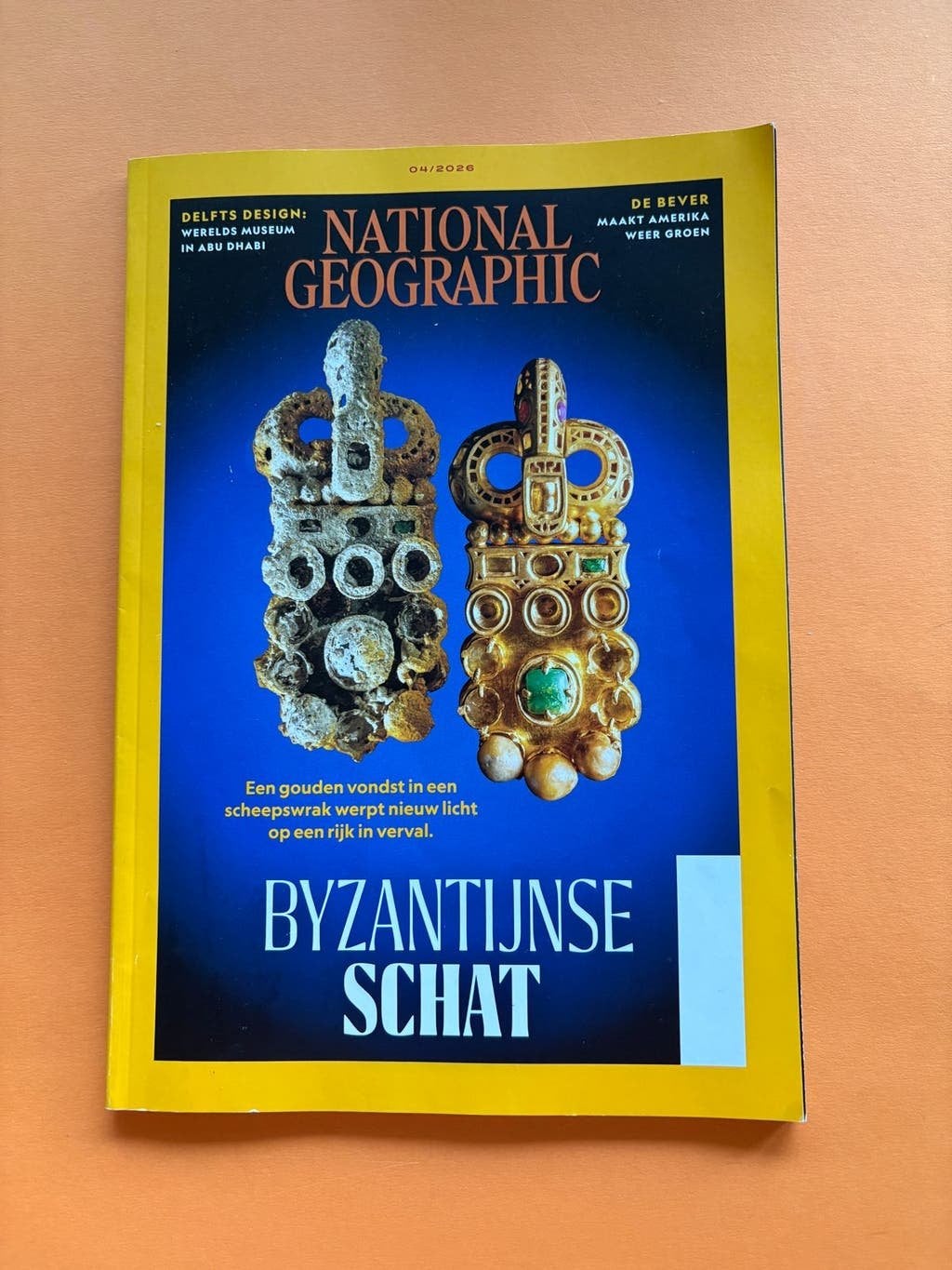 National Geographic - Byzantijnse Schat - 04/2026, Verzenden, Zo goed als nieuw, Overige typen