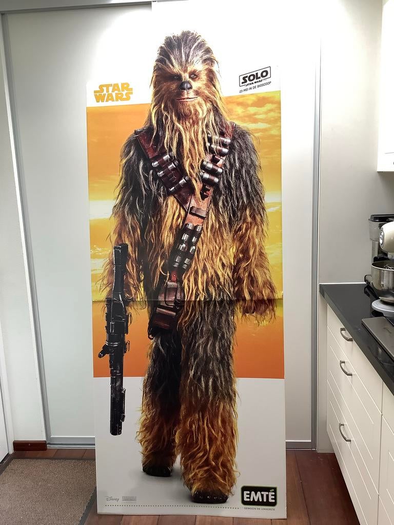 Star Wars Chewbacca kartonnen display, Verzamelen, Ophalen, Nieuw, Overige typen