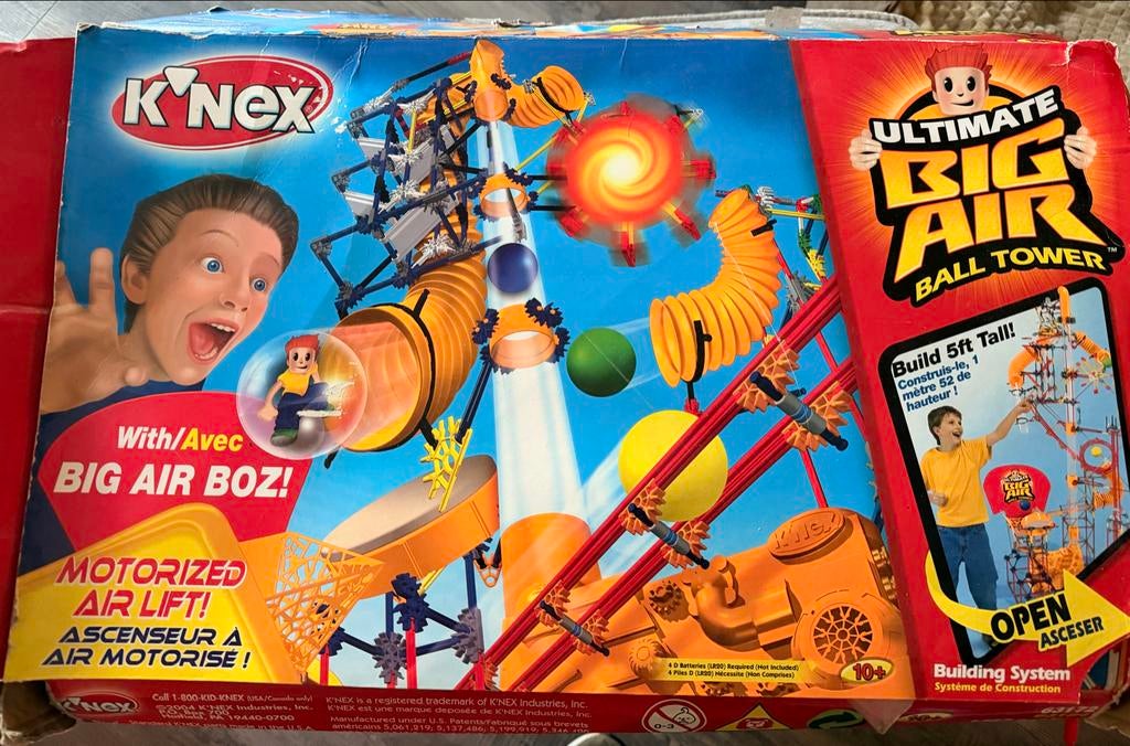 K'nex Ultimate Big Air Ball Tower - Ballentoren, Ophalen of Verzenden, Gebruikt