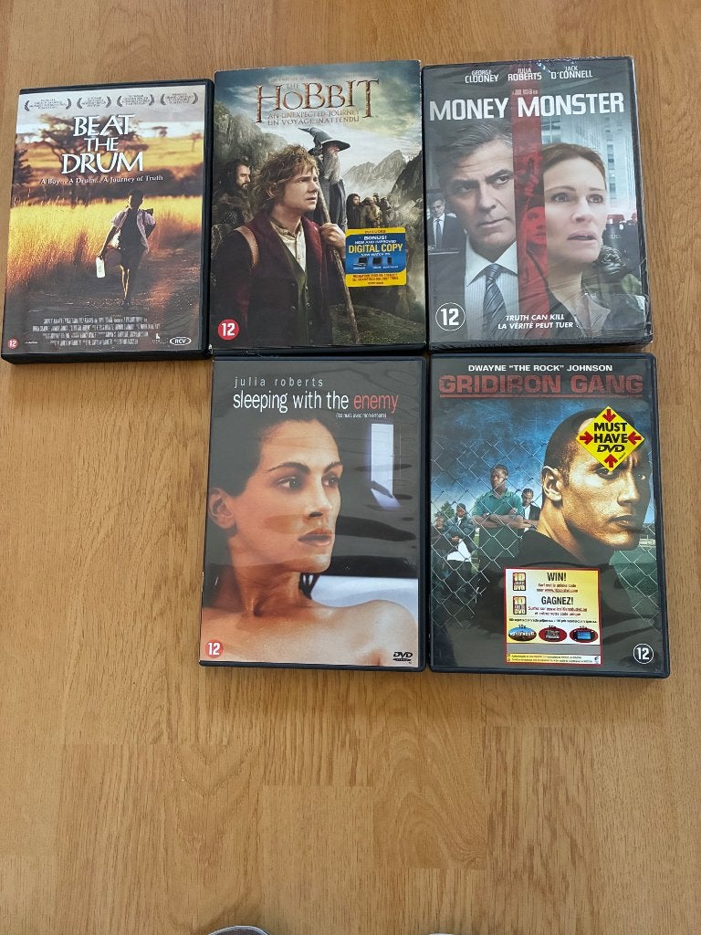 DVD’s vanaf 12 jaar, Ophalen, Engels, Nederlands, Zo goed als nieuw