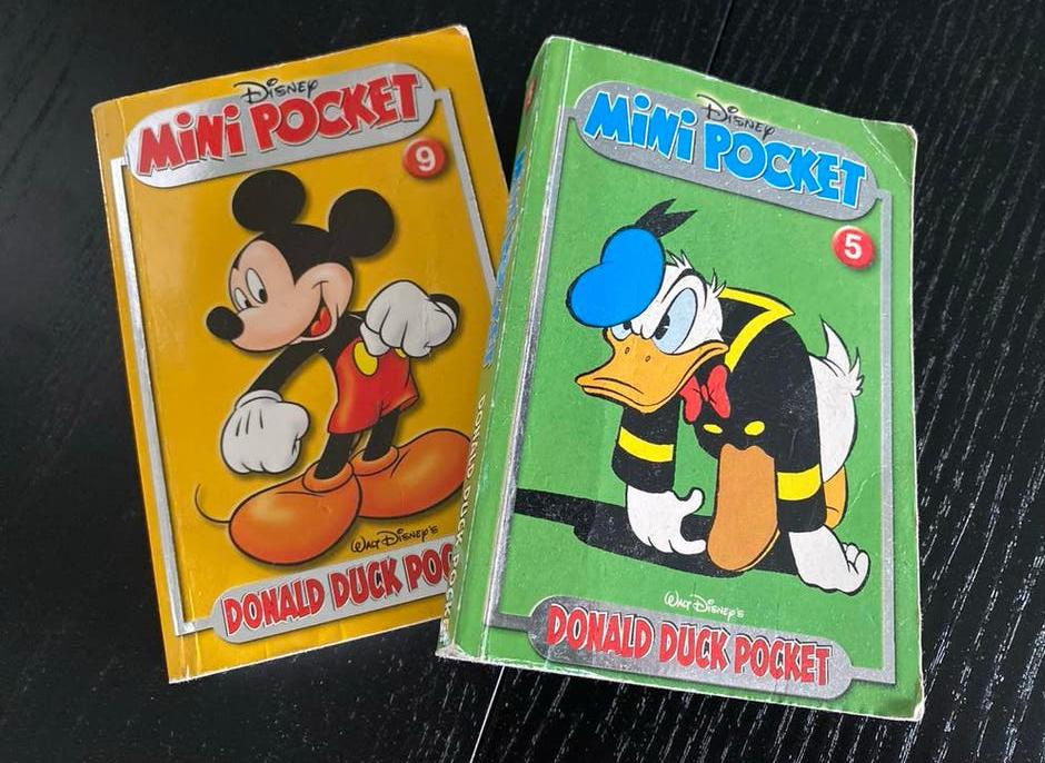 Donald Duck Mini Pocket 5 en Mickey Mouse Mini Pocket 9, Ophalen, Gelezen