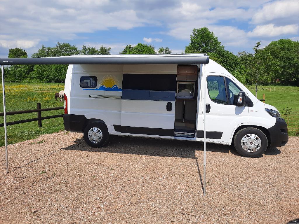 FIAT  2020 Automaat Lengte bedden, Euro 6, cr.control, Solar, Caravans en Kamperen, Campers, Automaat, Buscamper of Camperbus