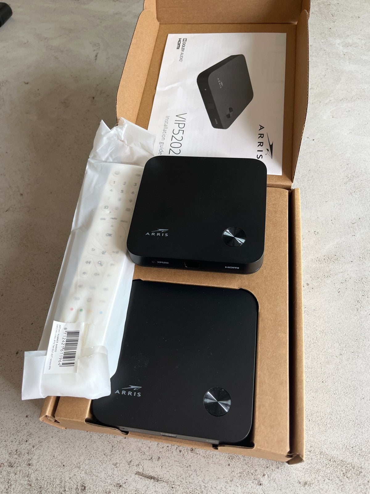 Arris VIP5202 Solcon Decoder (2x) - Zo goed als nieuw, Ophalen, Zo goed als nieuw, Decoder